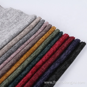 TR brushed polyester rayon knitted fabric